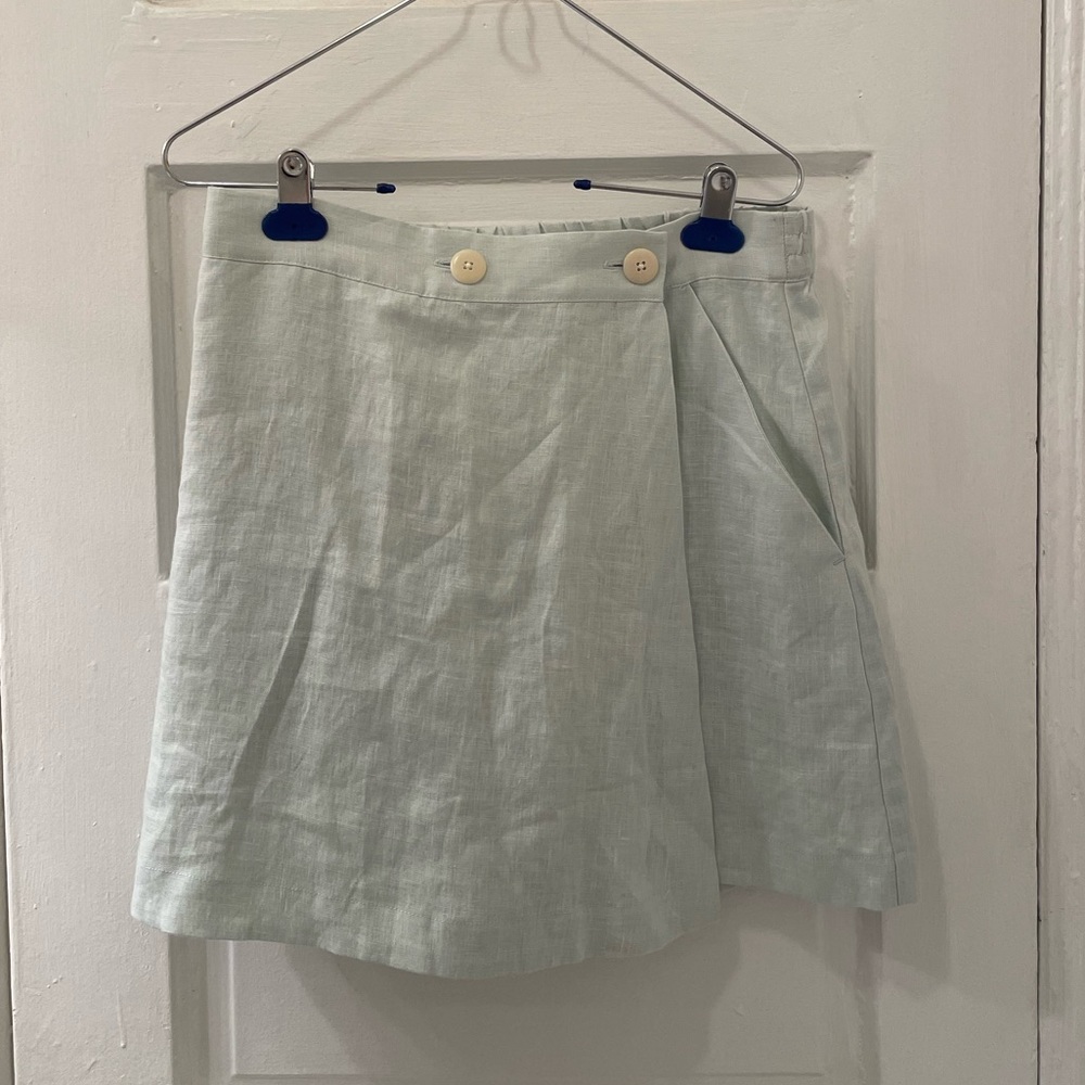 Ilana Kohn linen skort NWOT